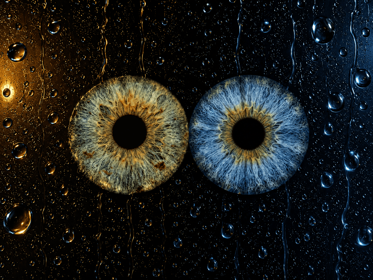 custom couple iris photography artwork featuring two real eye irises transformed into personalized eye art for couples, anniversaries and meaningful gifts.