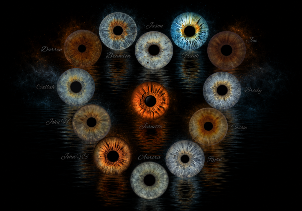 Recent personalised NUVA IRIS artwork